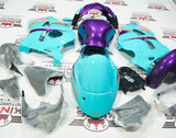 Suzuki GSX1300R Hayabusa Fairing Kit (1999-2007) Purple, Orange, Blue at KingsMotorcycleFairings.com