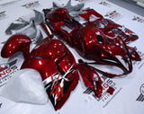 Suzuki GSX1300R Hayabusa Fairings (2008-2020) Red Maroon at KingsMotorcycleFairings.com