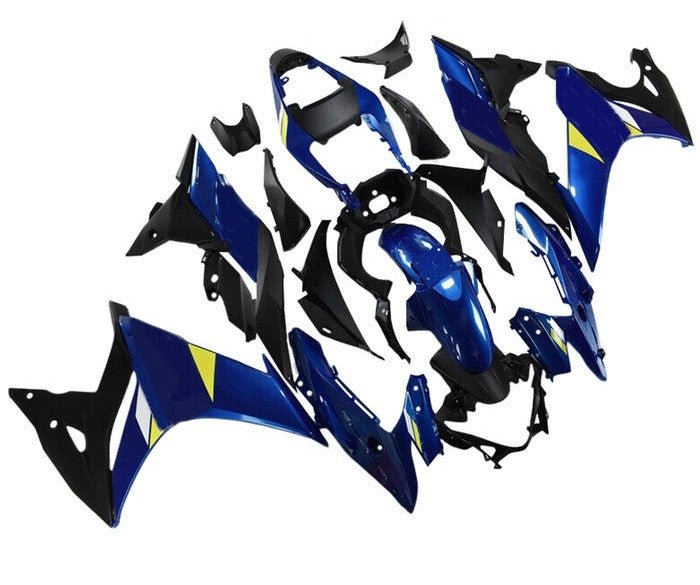 Suzuki GSX250R Fairing set (2017-2021) Blue, Yellow, White at KingsMotorcycleFairings.com