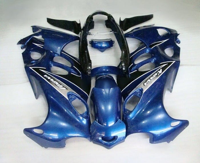 Suzuki GSX600F Katana Fairings (1998-2006) Blue, Black, White from KingsMotorcycleFairings.com