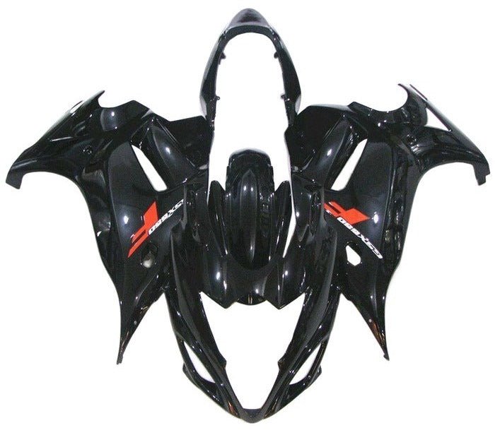 Suzuki GSX650F Fairing set (2007-2015) Black, White, Red at KingsMotorcycleFairings.com