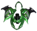 Suzuki GSX650F Fairing set (2007-2015) Green, Black at KingsMotorcycleFairings.com
