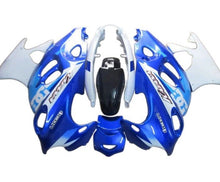 Suzuki GSX750F Katana Fairings (1998-2006) Blue, White DC from KingsMotorcycleFairings.com