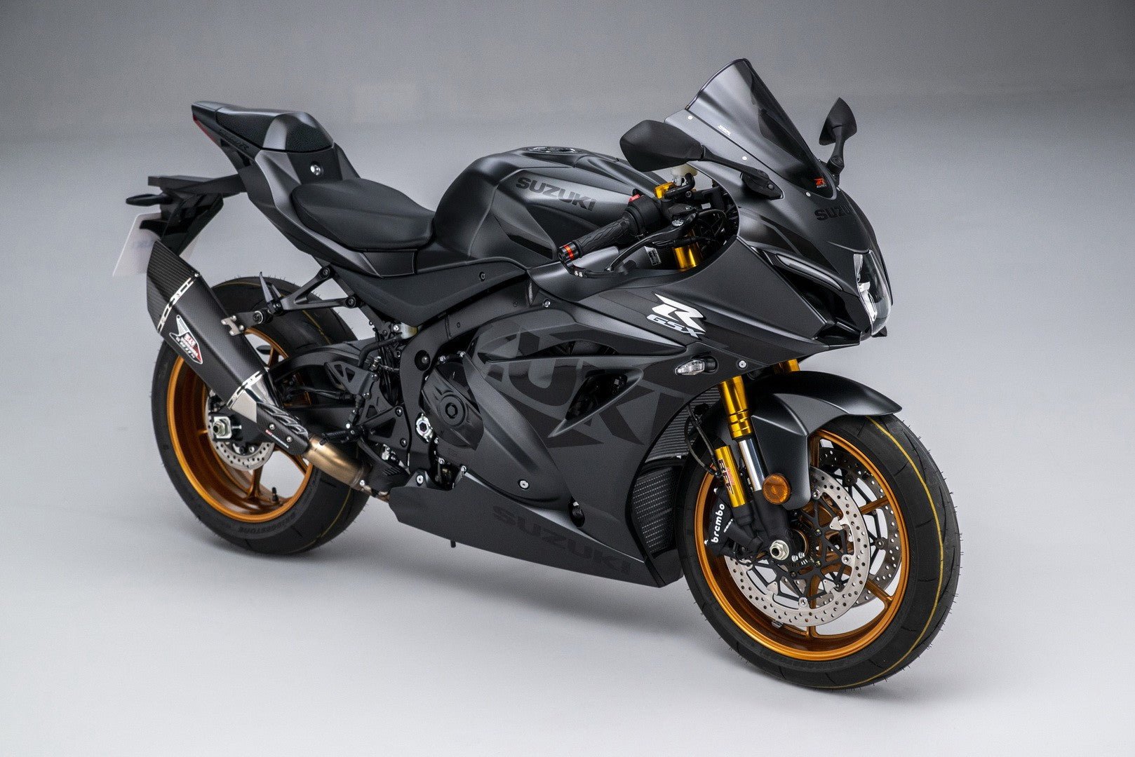 Suzuki GSXR1000 Fairing Kit (2005-2006) Matte Black, Black Phantom from KingsMotorcycleFairings.com