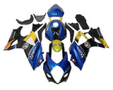 Suzuki GSXR1000 Fairing Kit (2007-2008) Blue, Yellow Creature at KingsMotorcycleFairings.com