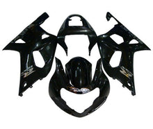 Suzuki GSXR1000 Fairings (2000-2002) Black, Chrome at KingsMotorcycleFairings.com