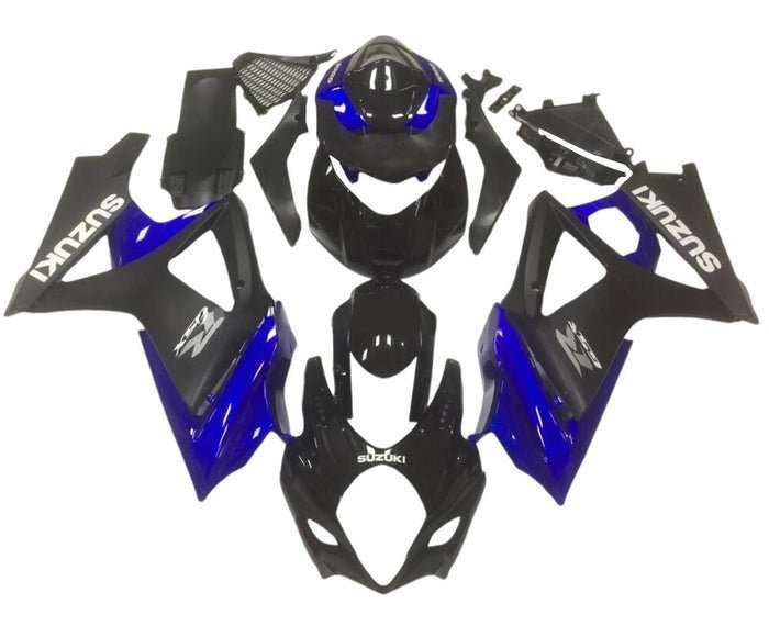 Suzuki GSXR1000 Fairings (2005-2006) Black, Blue, Matte Black at KingsMotorcycleFairings.com