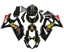 Suzuki GSXR1000 Fairings (2005-2006) Black, Yellow, Rizla at KingsMotorcycleFairings.com