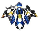 Suzuki GSXR1000 Fairings (2005-2006) Blue, Black, Yellow Creature at KingsMotorcycleFairings.com
