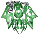 Suzuki GSXR1000 Fairings (2005-2006) Matte Green at KingsMotorcycleFairings.com