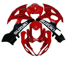 Suzuki GSXR1000 Fairings (2005-2006) Red, Black, White, Flames at KingsMotorcycleFairings.com