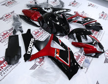 Suzuki GSXR1000 Fairings (2007-2008) Black, Candy Red, White from KingsMotorcycleFairings.com