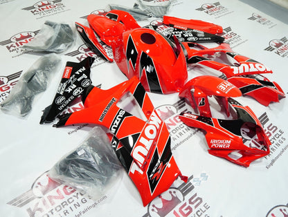 Suzuki GSXR1000 Fairings (2007-2008) Red, Black, White Motul from KingsMotorcycleFairings.com