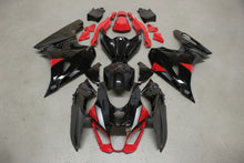 Suzuki GSXR1000 Fairings (2017-2025) Black, Red, Silver Stripe at KingsMotorcycleFairings.com