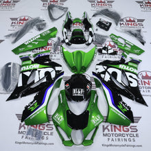 Suzuki GSXR1000 Fairings (2017-2025) Green, Black, White Motul from KingsMotorcycleFairings.com