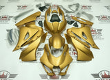 Suzuki GSXR1000 Fairings (2017-2025) Matte Gold from KingsMotorcycleFairings.com