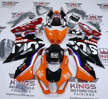Suzuki GSXR1000 Fairings (2017-2025) Orange, Red, Black Motul at KingsMotorcycleFairings.com