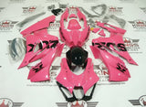 Suzuki GSXR1000 Fairings (2017-2025) Pink, Black from KingsMotorcycleFairings.com