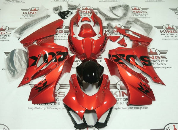 Suzuki GSXR1000 Fairings (2017-2025) Red at KingsMotorcycleFairings.com