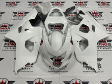 Suzuki GSXR600 (2004-2005) All White Fairings at KingsMotorcycleFairings.com 