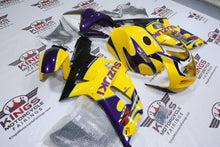 Suzuki GSXR600 Fairing Kit (2000-2003) Yellow, Purple, Black Alstare from KingsMotorcycleFairings.com