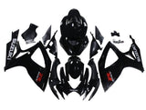 Suzuki GSXR600 Fairing Kit (2006-2007) Black, Red, Gray at KingsMotorcycleFairings.com