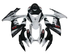 Suzuki GSXR600 Fairing Kit (2006-2007) Black, White Alstare at KingsMotorcycleFairings.com