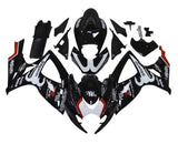Suzuki GSXR600 Fairing Kit (2006-2007) Black, White, Red, Beacon at KingsMotorcycleFairings.com