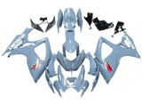 Suzuki GSXR600 Fairing Kit (2006-2007) Blue Gray, White, Red at KingsMotorcycleFairings.com