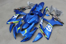 Suzuki GSXR600 Fairing Kit (2006-2007) Blue, Neon Yellow, White at KingsMotorcycleFairings.com