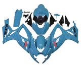 Suzuki GSXR600 Fairing Kit (2006-2007) Light Blue at KingsMotorcycleFairings.com