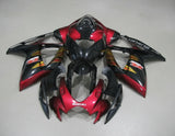 Suzuki GSXR600 Fairing Kit (2006-2007) Red, Black, Gold at KingsMotorcycleFairings.com