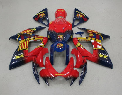 Suzuki GSXR600 Fairing Kit (2006-2007) Red, Blue, FC Barcelona at KingsMotorcycleFairings.com