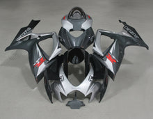 Suzuki GSXR600 Fairing Kit (2006-2007) Silver, Gray, Black, Red at KingsMotorcycleFairings.com