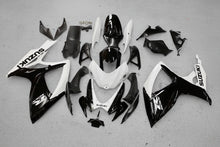 Suzuki GSXR600 Fairing Kit (2006-2007) White, Black at KingsMotorcycleFairings.com
