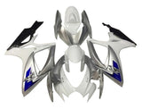 Suzuki GSXR600 Fairing Kit (2006-2007) White, Silver, Blue, Black at KingsMotorcycleFairings.com