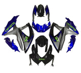 Suzuki GSXR600 Fairing Kit (2008-2010) Black, Gray, Blue, Green at KingsMotorcycleFairings.com