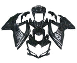 Suzuki GSXR600 Fairing Kit (2008-2010) Black, Gray at KingsMotorcycleFairings.com