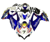 Suzuki GSXR600 Fairing Kit (2008-2010) Blue, White Voltcom at KingsMotorcycleFairings.com