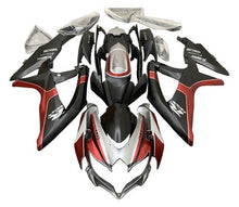 Suzuki GSXR600 Fairing Kit (2008-2010) Matte Black, Dark Red, Silver at KingsMotorcycleFairings.com