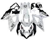 Suzuki GSXR600 Fairing Kit (2008-2010) White, Black, Tribal at KingsMotorcycleFairings.com
