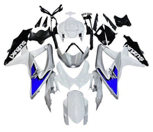 Suzuki GSXR600 Fairing Kit (2008-2010) White, Silver, Blue, Black at KingsMotorcycleFairings.com