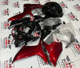 Suzuki GSXR600 Fairing Kit (2011-2024) Black, Candy Red at KingsMotorcycleFairings.com