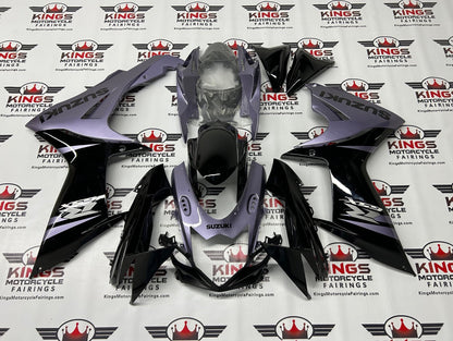 Suzuki GSXR600 Fairings (2011-2024) Black, Gray at KingsMotorcycleFairings.com