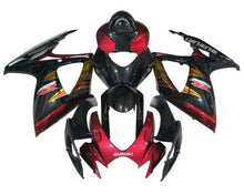 Suzuki GSXR750 Fairing Kit (2006-2007) Red, Black, Gold at KingsMotorcycleFairings.com