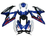 Suzuki GSXR750 Fairing Kit (2008-2010) Blue, Red, Black, White at KingsMotorcycleFairings.com