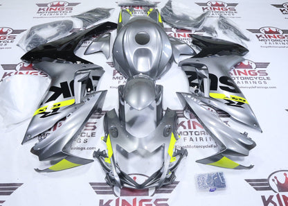 Suzuki GSXR750 Fairings (2025-2026) Silver, Neon Yellow, Black from KingsMotorcycleFairings.com