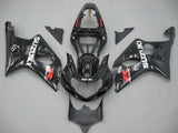 Suzuki GSXR 1000 Fairing Kit (2000-2002) Black, Chrome, Red at KingsMotorcycleFairings.com