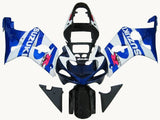 Suzuki GSXR 1000 Fairing Kit (2000-2002) Blue, White, Dark Blue at KingsMotorcycleFairings.com