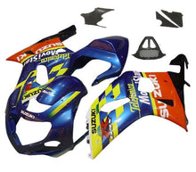 Suzuki GSXR 1000 Fairing Kit (2000-2002) Blue, Yellow Telefonica at KingsMotorcycleFairings.com